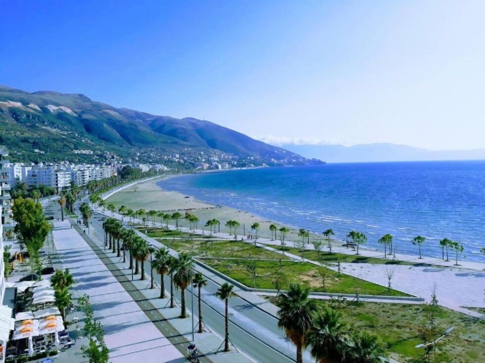 lungo mare Vlore Vlora Marina seaside